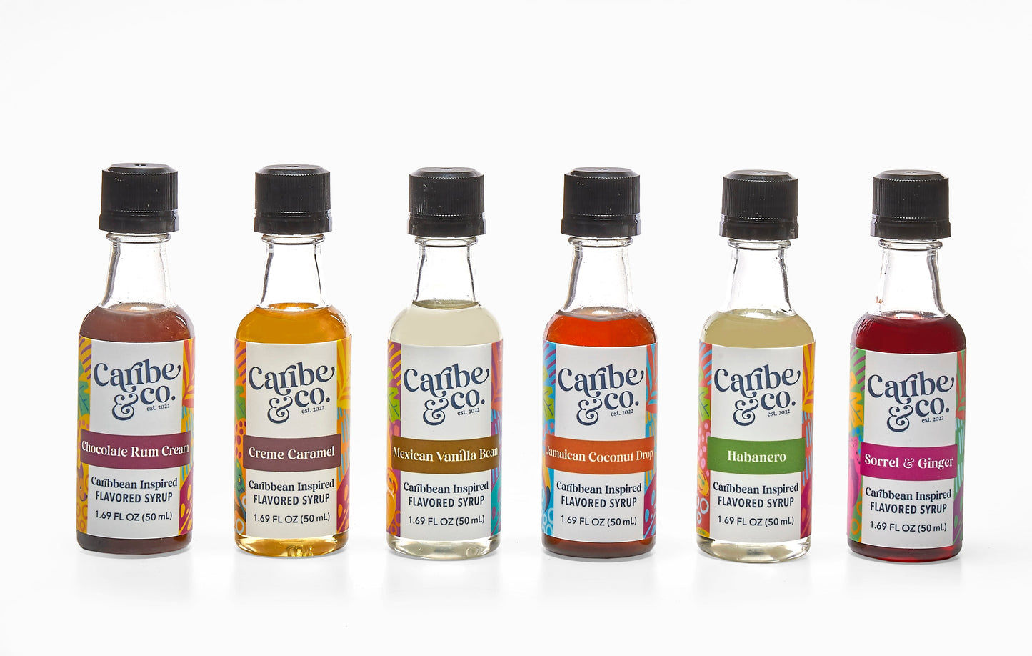 flavored syrup sampler pack gift set