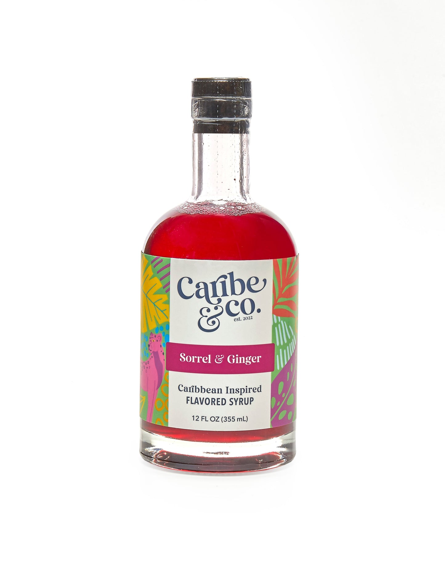 sorrel & ginger flavored syrup