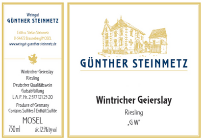 2023 Steinmetz Mosel Wintricher Geierslay Trocken Riesling