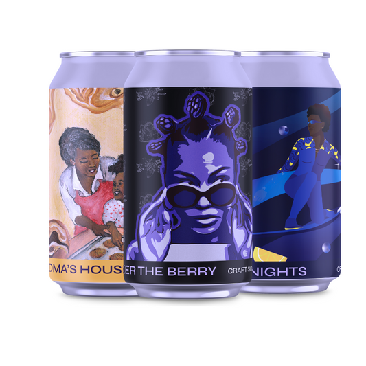 Afropop All-Natural Soft Drink Variety Pack – 12 Pack (Full Sugar)