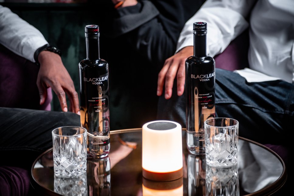blackleaf organic vodka (cognac, fr)