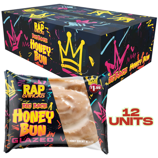 Rap Snacks Big Back Glazed Honey Bun