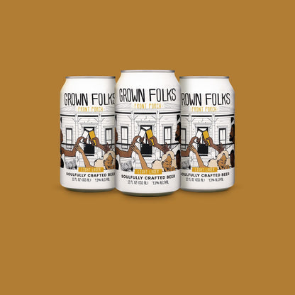 Grown Folks Front Porch Light Beer 6 pack