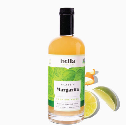 Hella Cocktail Co. Classic Margarita Premium Cocktail Mixers