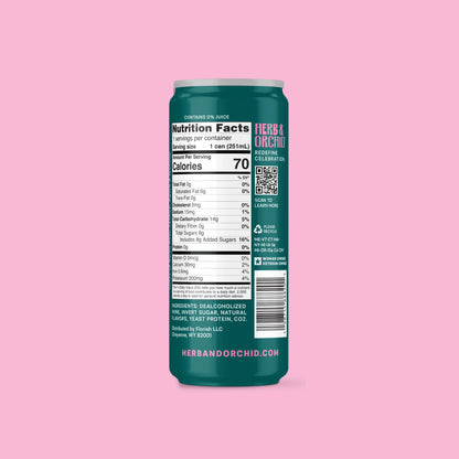Herb & Orchid Asian Pear & Agave Sparkler