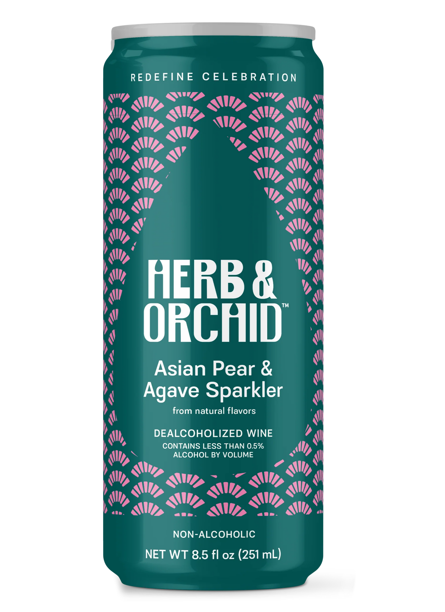 herb & orchid asian pear & agave sparkler