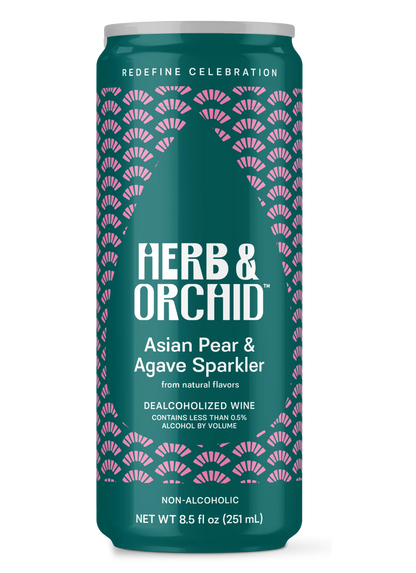 Herb & Orchid Asian Pear & Agave Sparkler