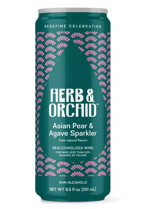 Herb & Orchid Asian Pear & Agave Sparkler