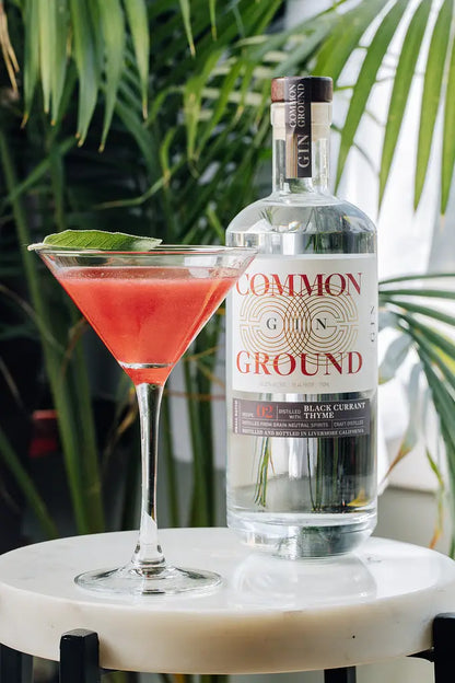 Common Ground Gin Recipe 02 - Black Currant & Thyme