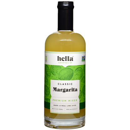 Hella Cocktail Co. Classic Margarita Premium Cocktail Mixers