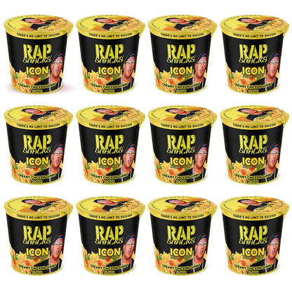 Rap Snacks Creamy Chicken Gumbo Ramen Master P | (12) 2.25oz Cups
