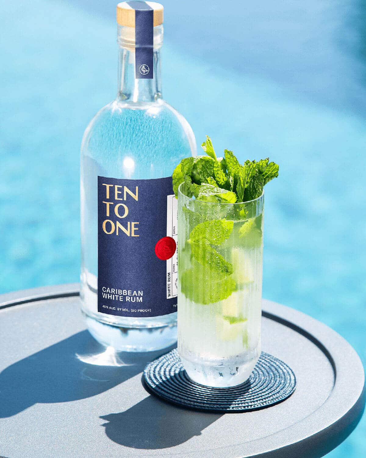 ten to one caribbean white rum