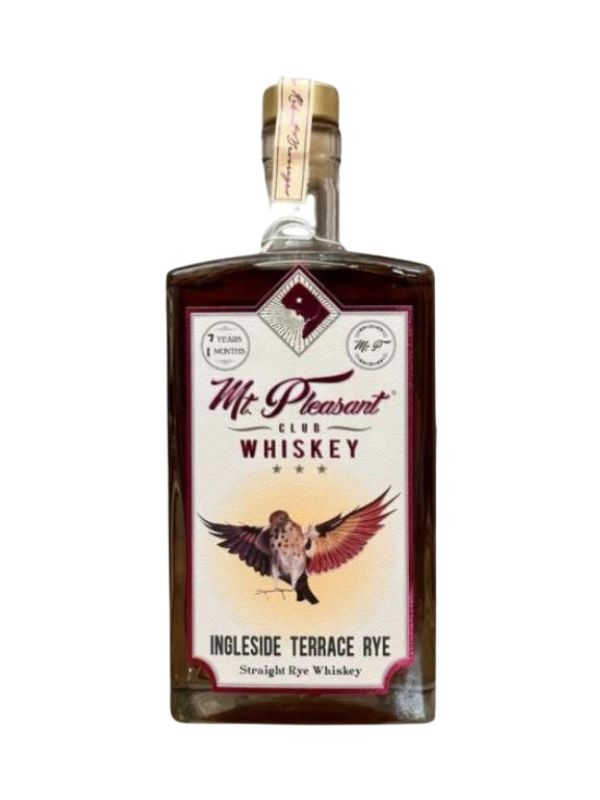 mt pleasant club whiskey "ingleside" rye blend (washington, dc)