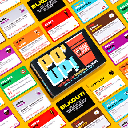 PO' UP! Card Game: College Edition