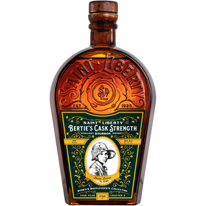 Saint Liberty Bertie's Cask Strength Bourbon Whiskey