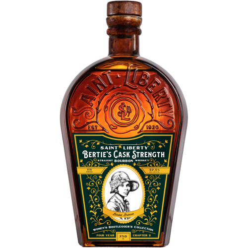Saint Liberty Bertie's Cask Strength Bourbon Whiskey