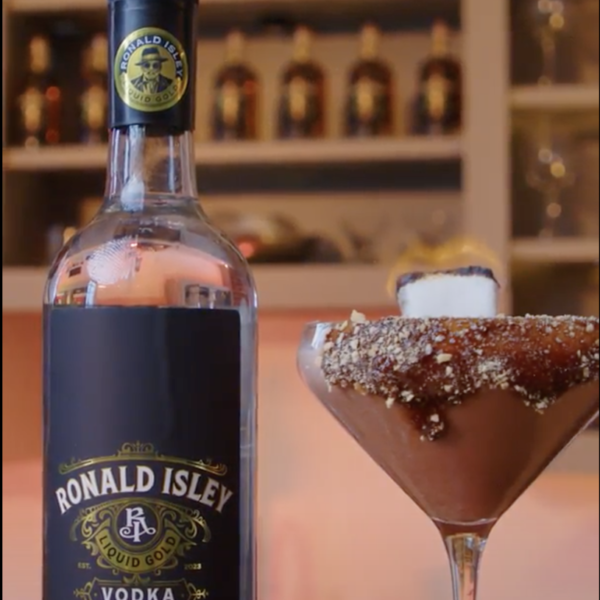 ronald isley liquid gold vodka