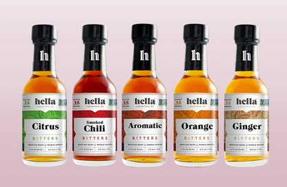 Hella Cocktail Bitters miniatures set (5 flavors) 50 ml Bitters