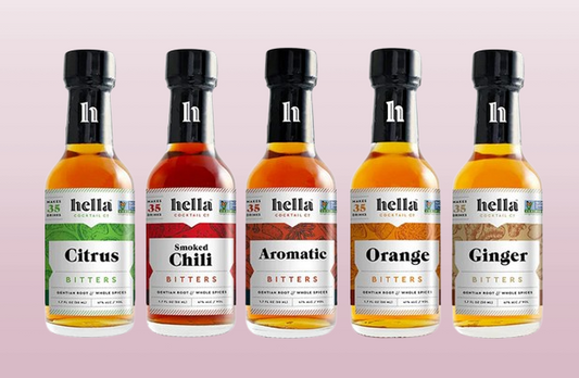 Hella Cocktail Bitters miniatures set (5 flavors) 50 ml Bitters
