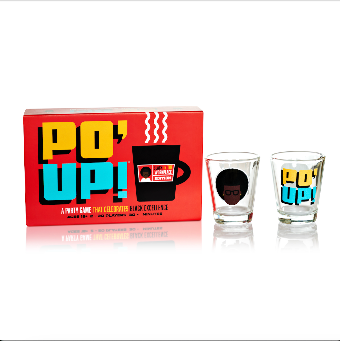 po' up! card game: black in the workplace edition