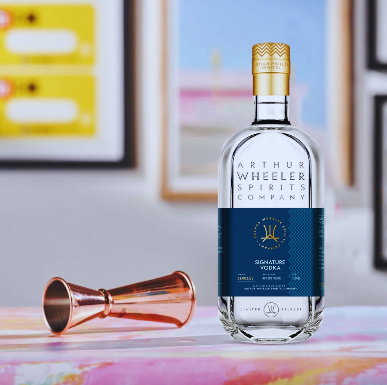 arthur wheeler spirits company signature vodka (maryland)