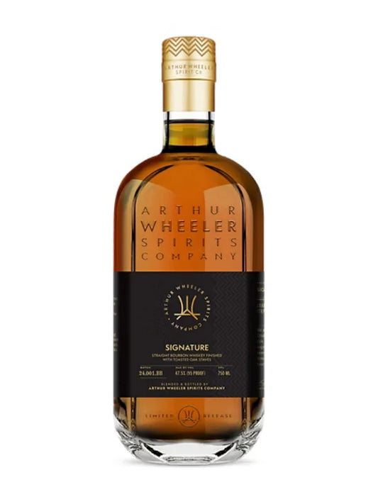 Arthur Wheeler Spirits Company Signature Bourbon Finished with Toasted Oak Staves