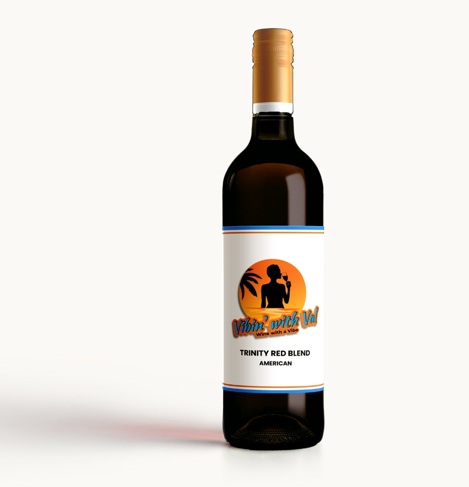 trinity red blend vibin' with val