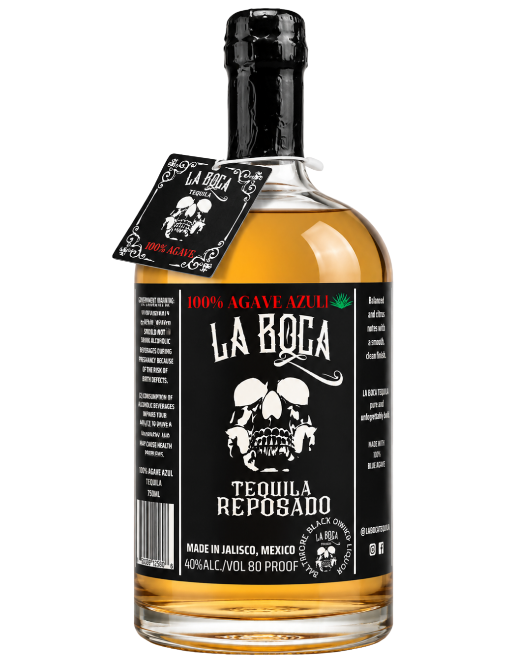 la boca tequila reposado