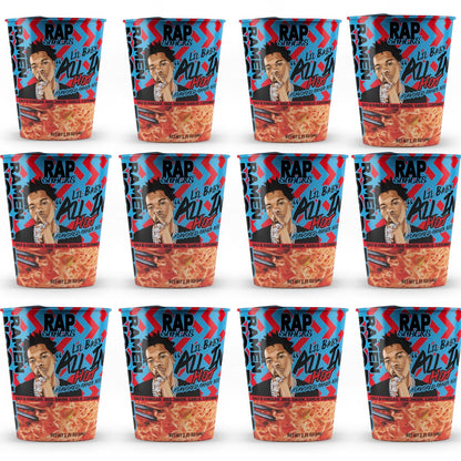 Rap Snacks Lil Baby All In Hot Ramen 2.25oz Cups 12CT