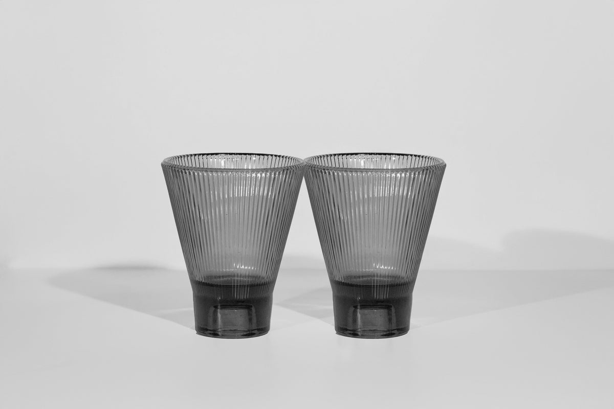 pair of black zai tumblers