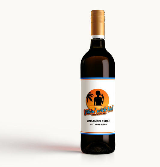 Zinfandel Syrah Red Blend Vibin' With Val