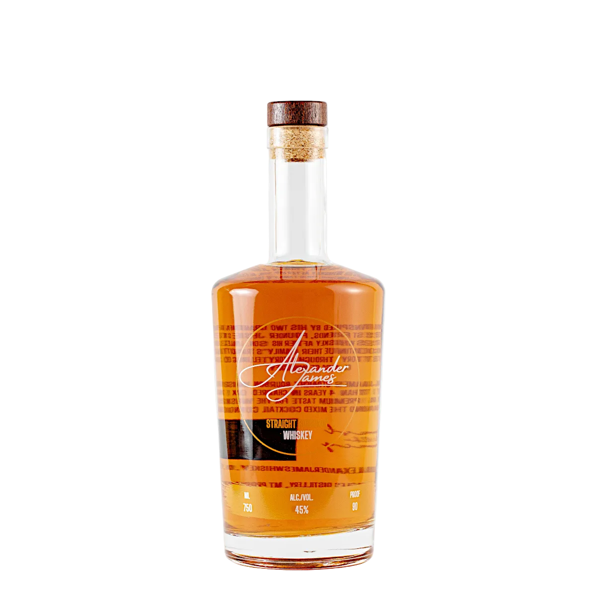 alexander james straight bourbon whiskey