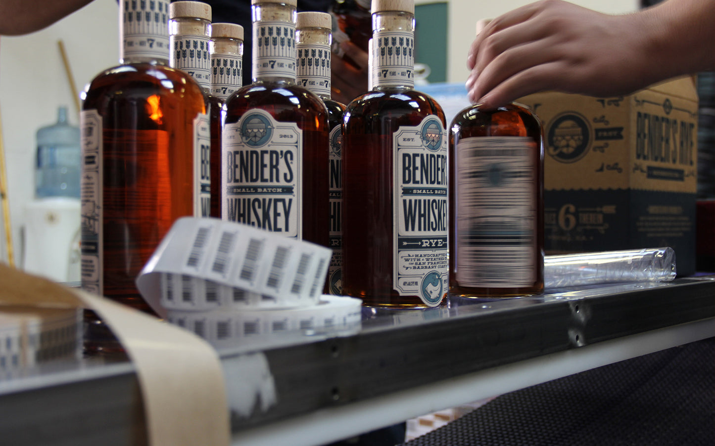 bender's small batch rye whiskey