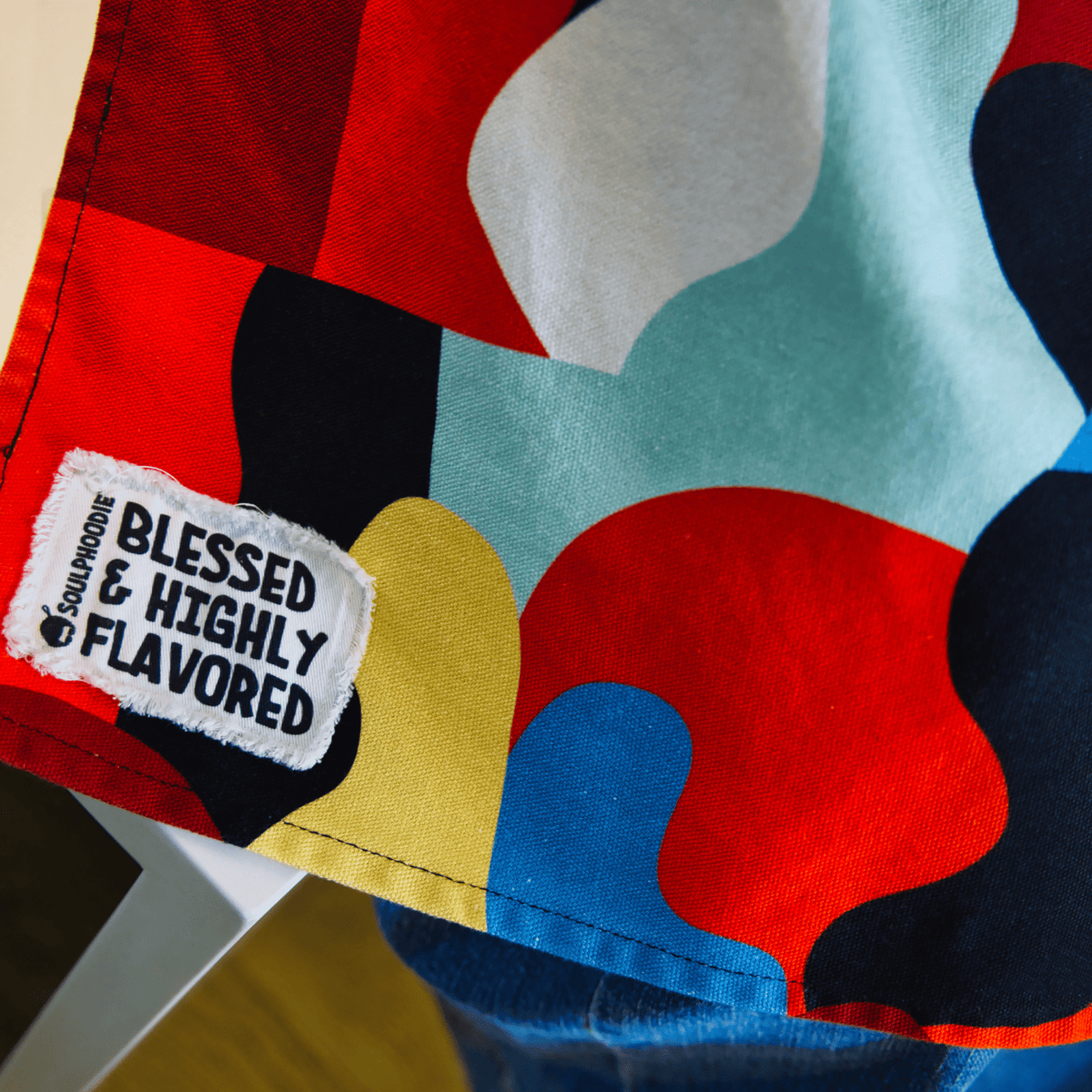beryl fabric and soulphoodie label detail