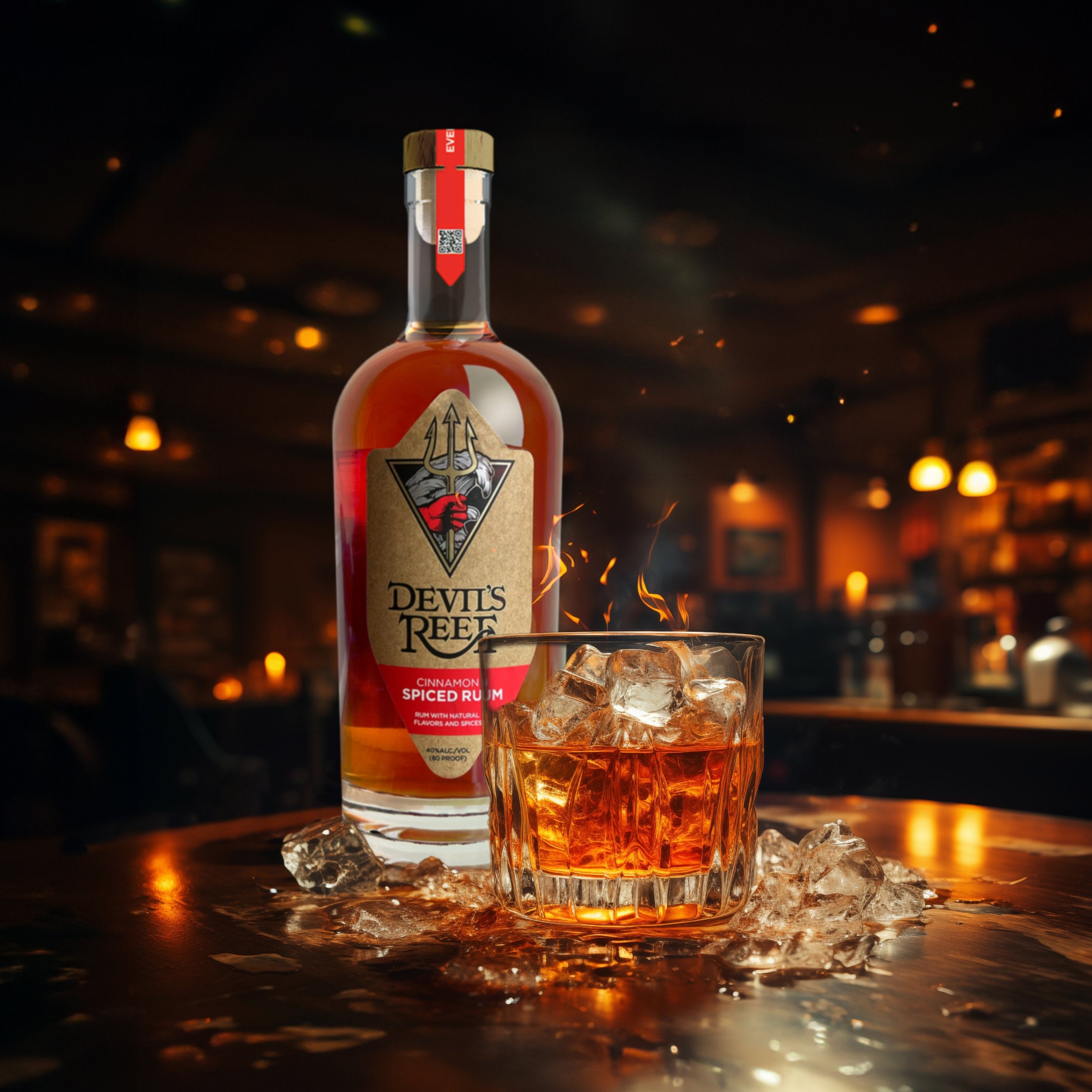 Devil's Reef Cinnamon Spiced Rum – Ur Friend Charles