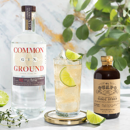 Common Ground Gin Recipe 02 - Black Currant & Thyme