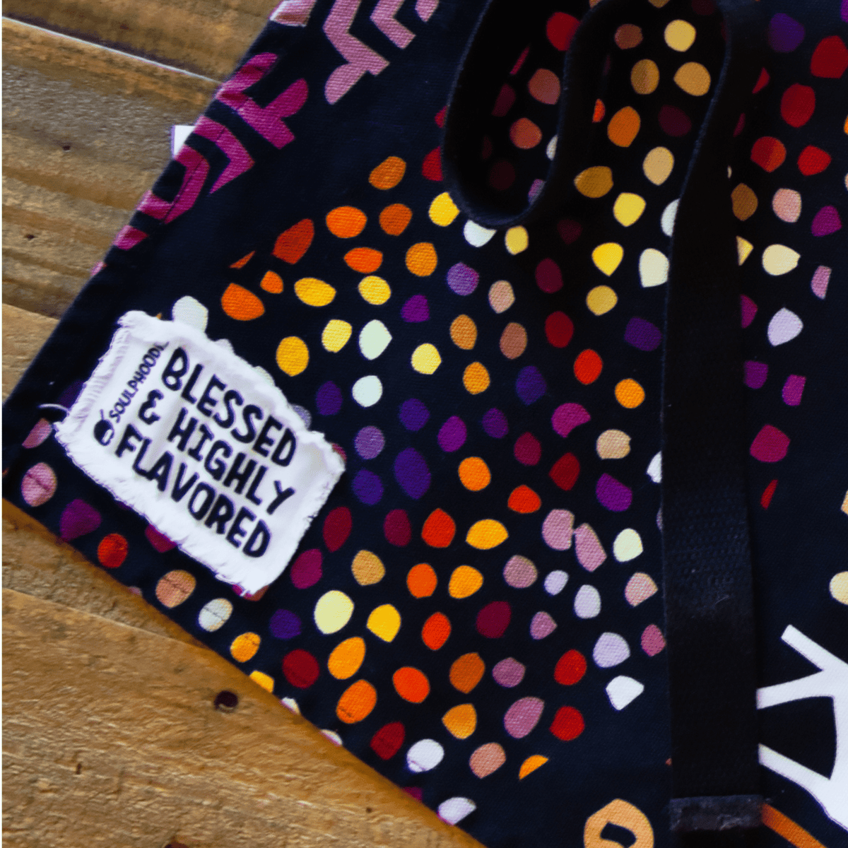 Daddy Bob fabric and soulPhoodie label detail