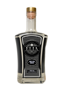 Elia625 Silver Rum, 750 ml bottle, front label