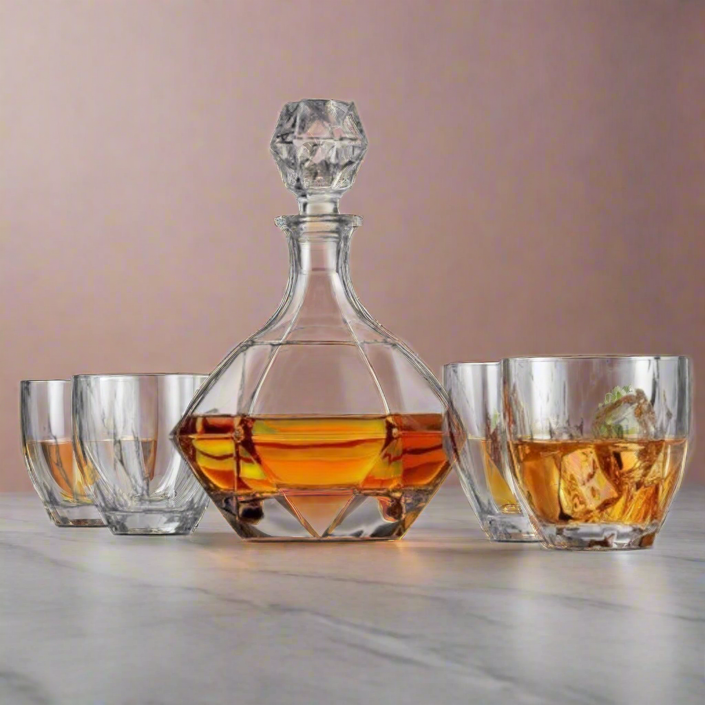 exquisite decanter set