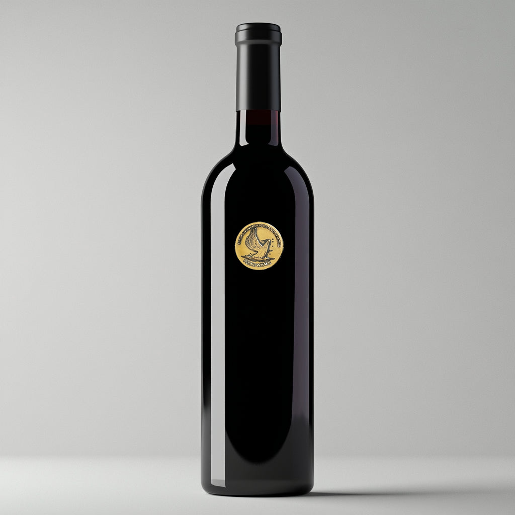 Flying Whale Gold Wine, 750 ml bottle, front label