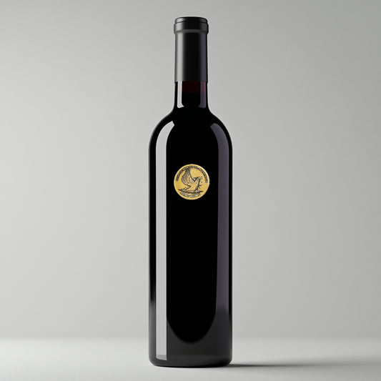 Flying Whale Gold Wine, 750 ml bottle, front label