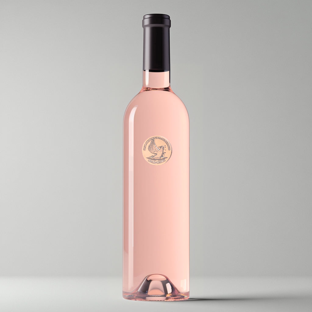 Flying Whale Rose Gold Wine, 750 ml bottle, front label