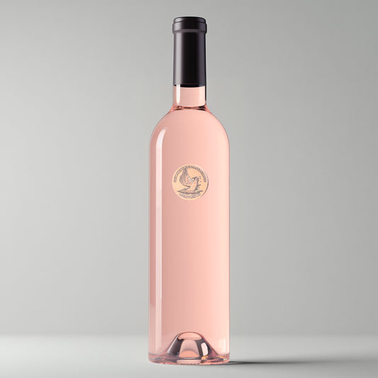 Flying Whale Rose Gold Wine, 750 ml bottle, front label