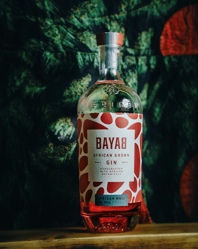bayab african grown rose water gin