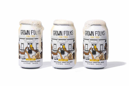 Grown Folks Front Porch Light Beer 6 pack