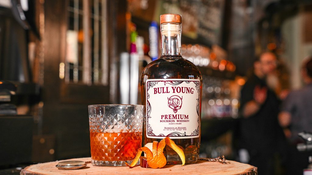 bull young bourbon - premium bourbon whiskey