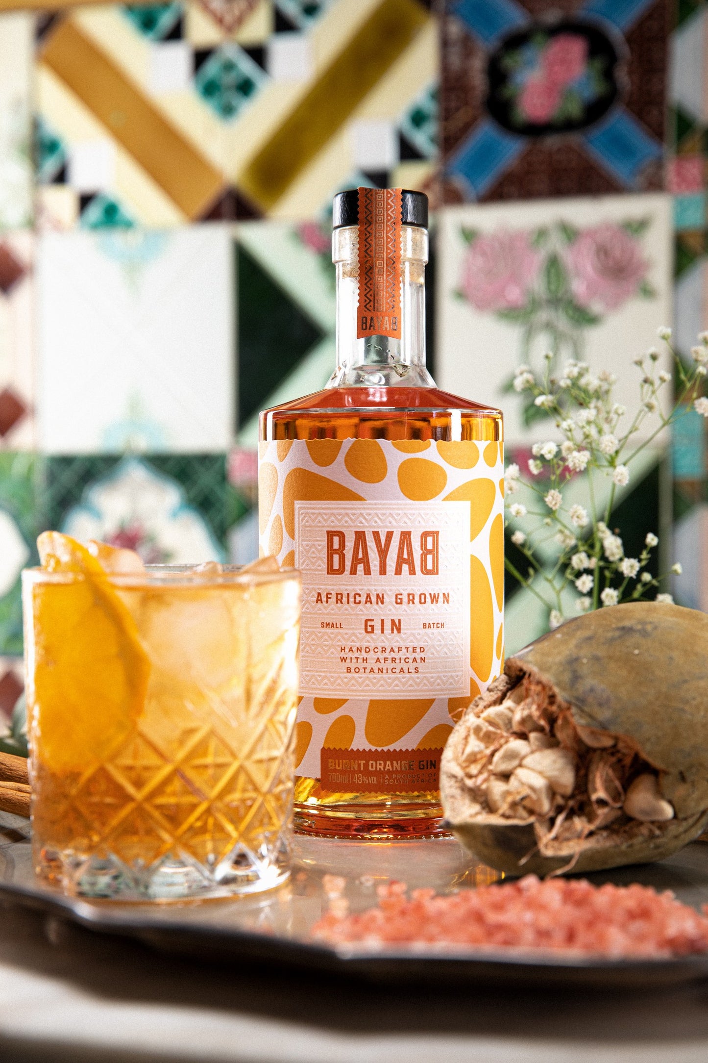 bayab burnt orange & marula gin