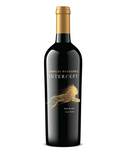 Intercept Red Blend, 750 ml bottle, front label