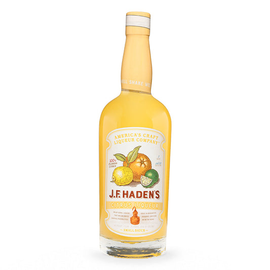 J.F. Haden Citrus Liqueur, 750 ml bottle, front label