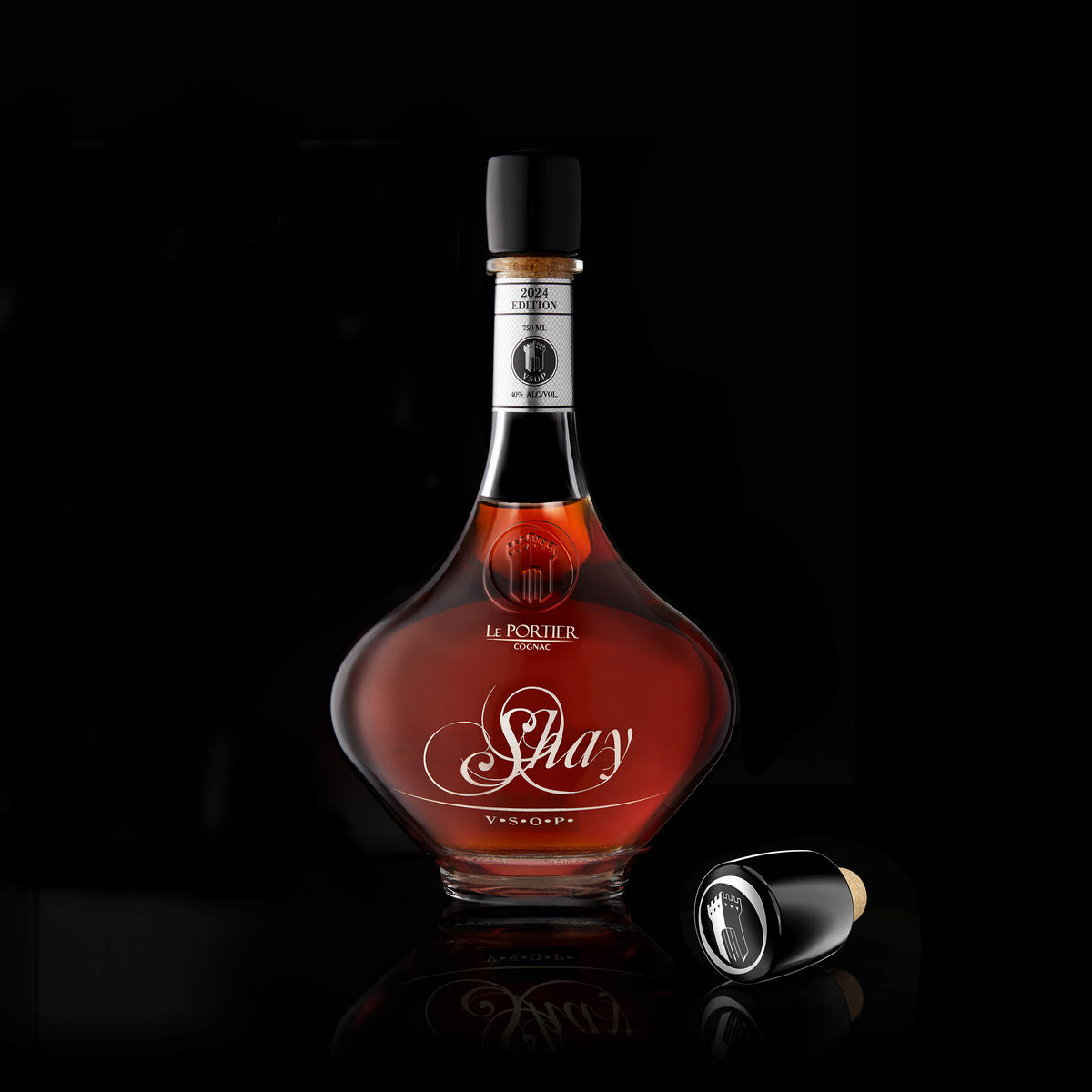 le portier shay non-collector edition, 750 ml bottle, front label